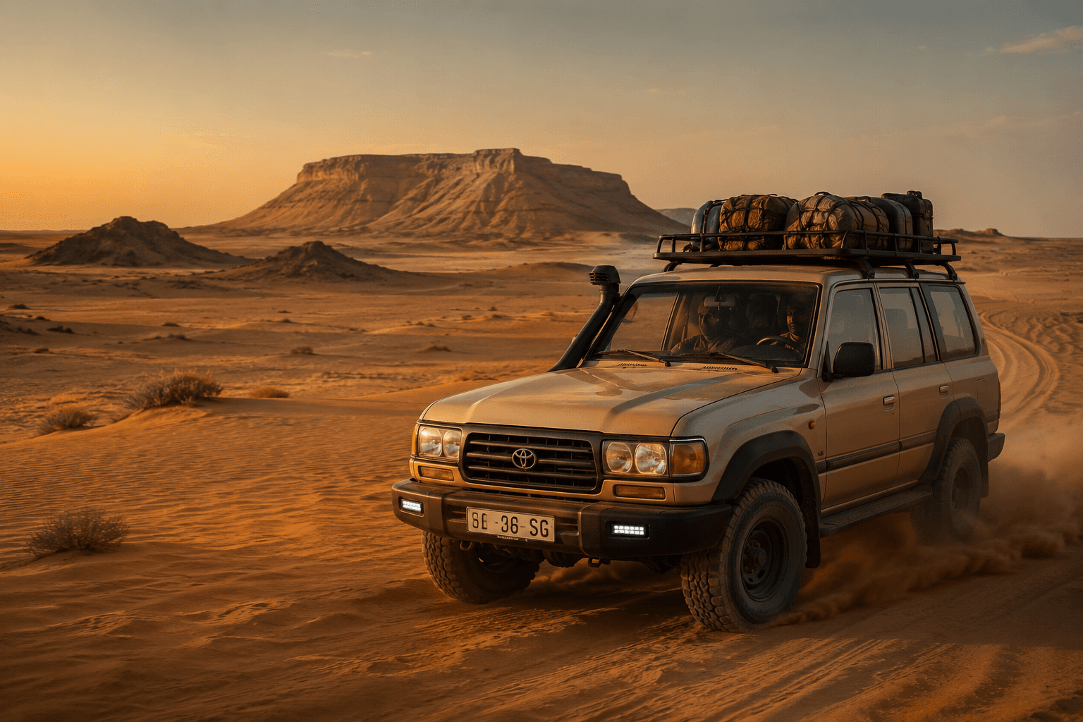 Mauritanie — Désert et Côte Atlantique